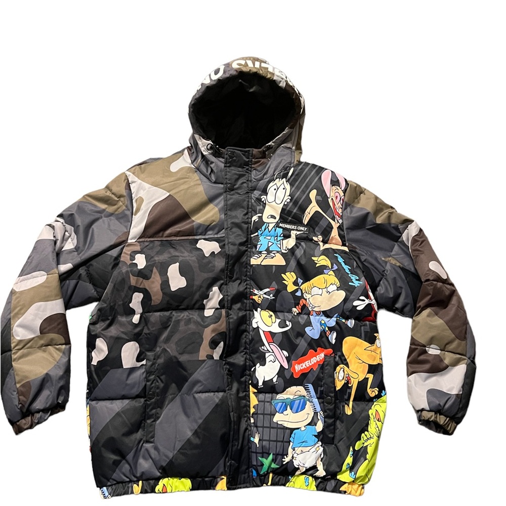 Members Only Nickelodeon Puffer jacket size XL